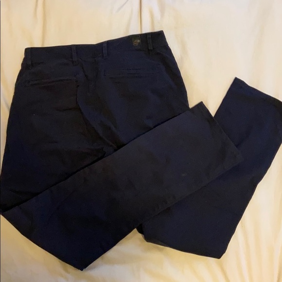 AG Adriano Goldschmied navy blue chino - Picture 5 of 5
